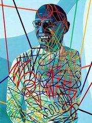 Michel Foucault par Gérard Fromanger (1976)